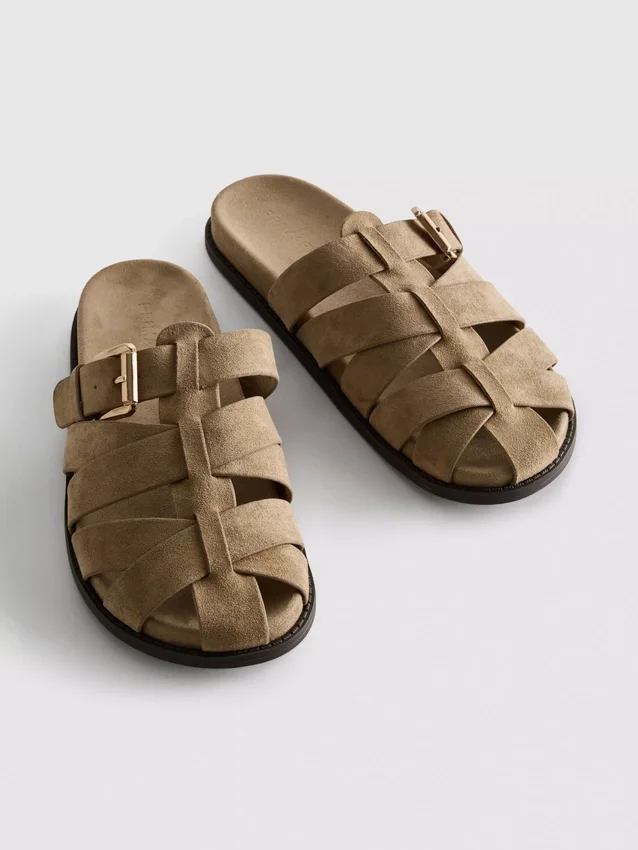 Fisherman mule clogs