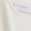 Fitted cap sleeve t-shirt