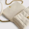Flap-over panel crossbody bag