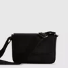 Flapover crossbody purse