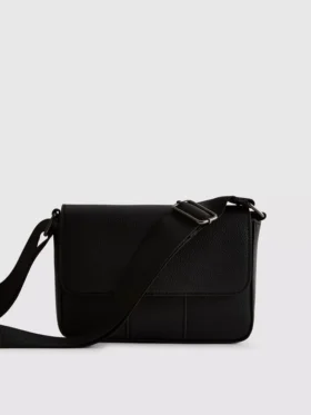 Flapover crossbody purse