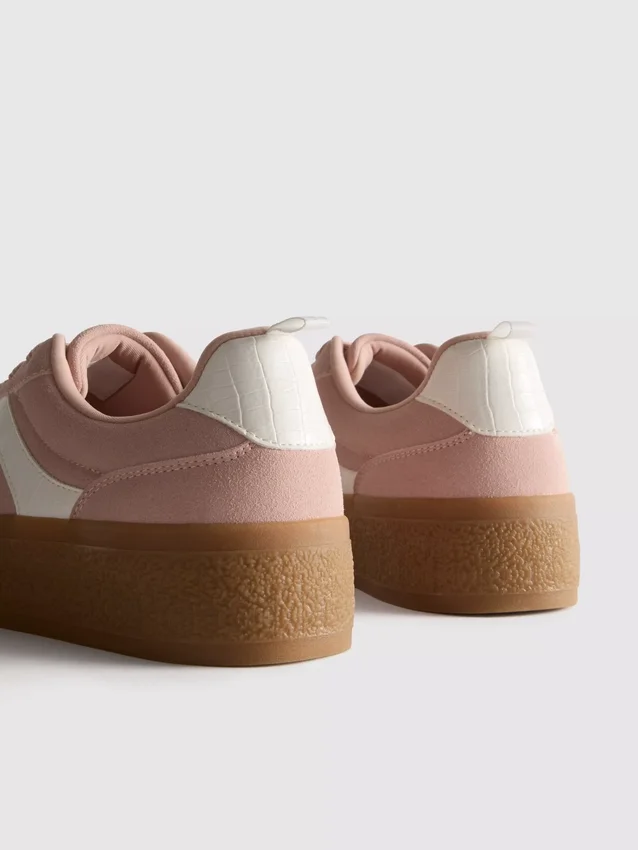 Flatform gum sole