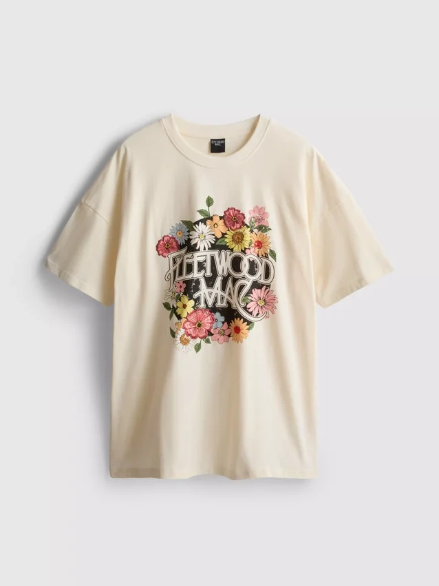Fleetwood mac relaxed cotton graphic tee