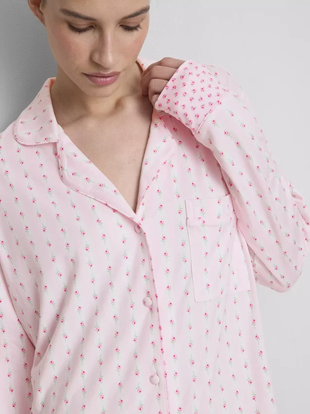 Floral boyfriend nightshirt
