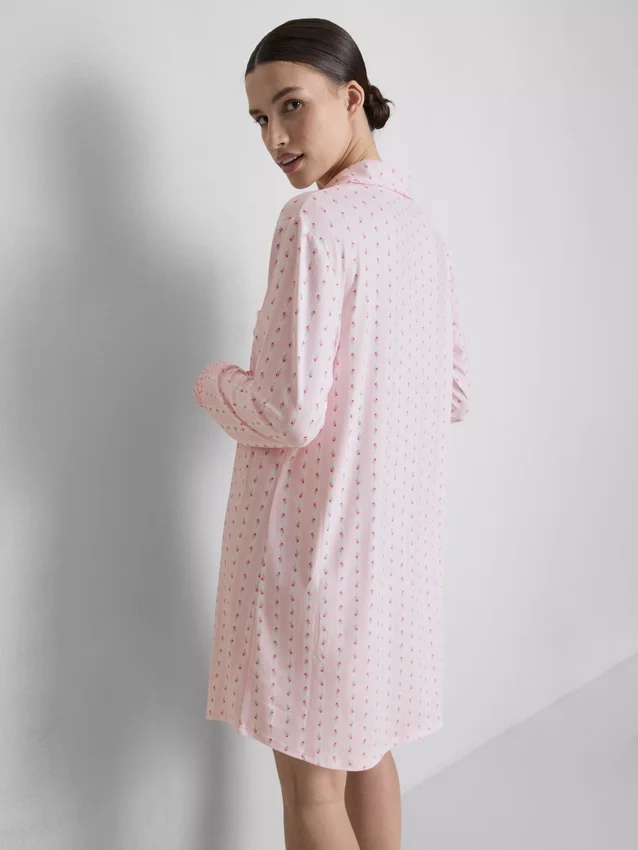 Floral boyfriend nightshirt