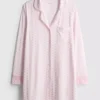 Floral boyfriend nightshirt