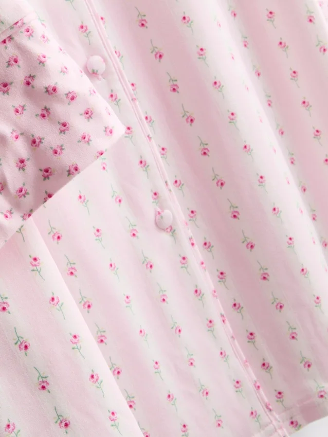 Floral boyfriend nightshirt