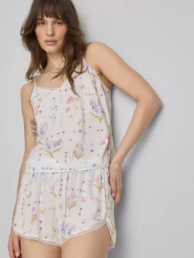 Floral cami pajama top
