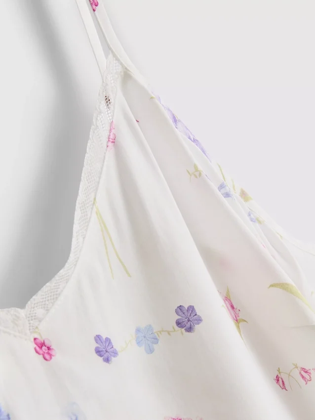 Floral cami pajama top