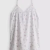Floral cotton dobby chemise