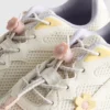 Floral-detail chunky sneakers