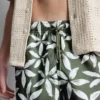 Floral drawstring swim shorts