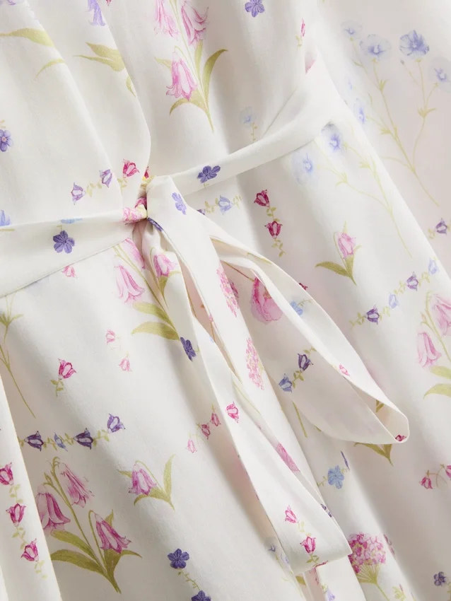 Floral mini robe