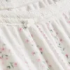 Floral pointelle pajama bottoms