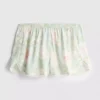 Floral printed pajama shorts