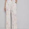 Floral wide leg pajama bottoms