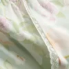 Floral wide leg pajama bottoms