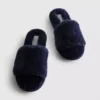 Fluffy crossband slippers