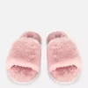 Fluffy crossband slippers