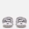 Fluffy crossband slippers