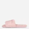 Fluffy crossband slippers