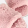 Fluffy crossband slippers