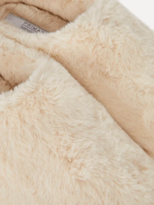 Fluffy slippers