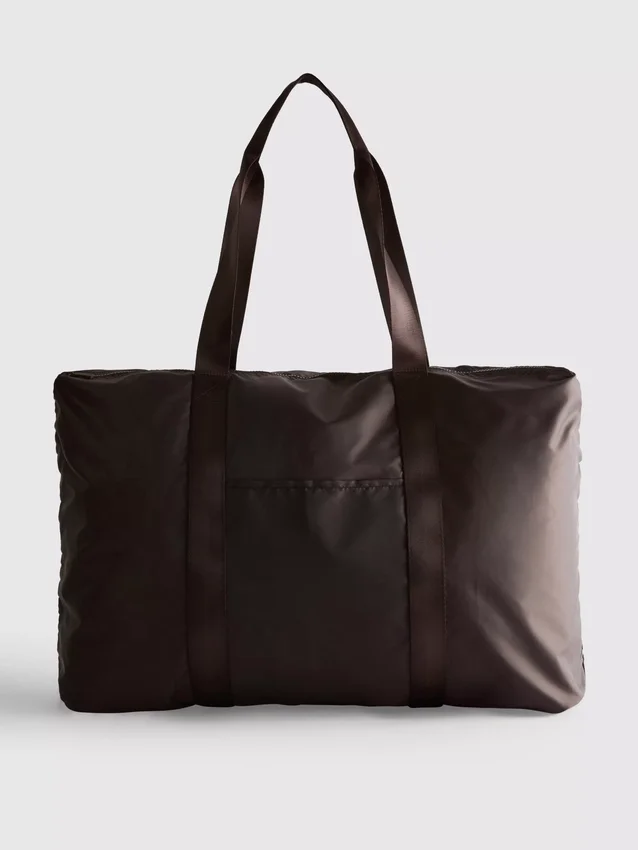 Foldaway weekender bag