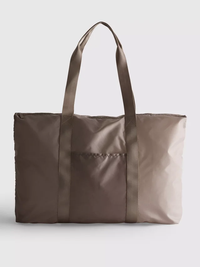 Foldaway weekender bag