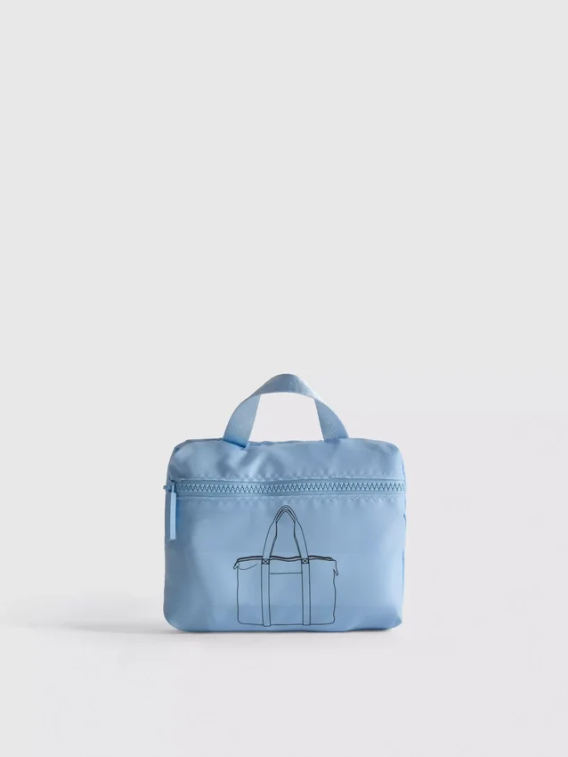 Foldaway weekender bag