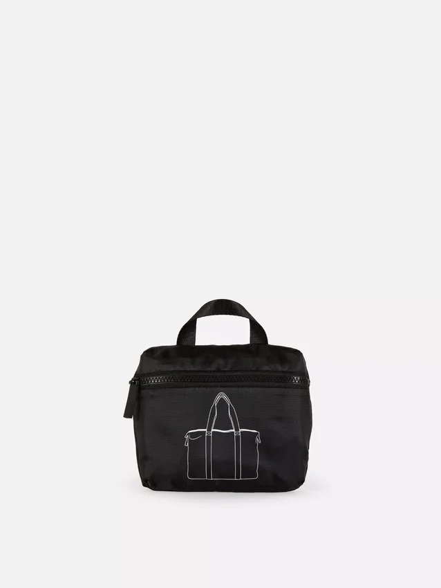 Foldaway weekender bag