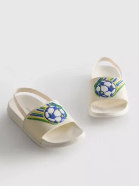 Football slider sandals