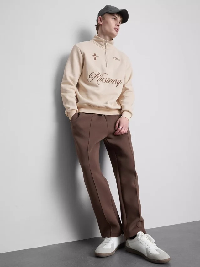 Ford mustang half zip sweatshirt