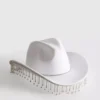 Fringed cowboy hat