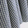 Gingham corset mini dress