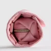 Gingham jewelry pouch
