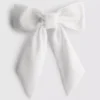 Glitter bow hair clip