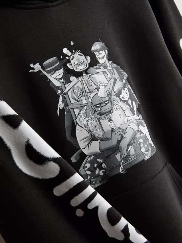 Gorillaz graphic hoodie