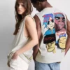 Gorillaz graphic tank top