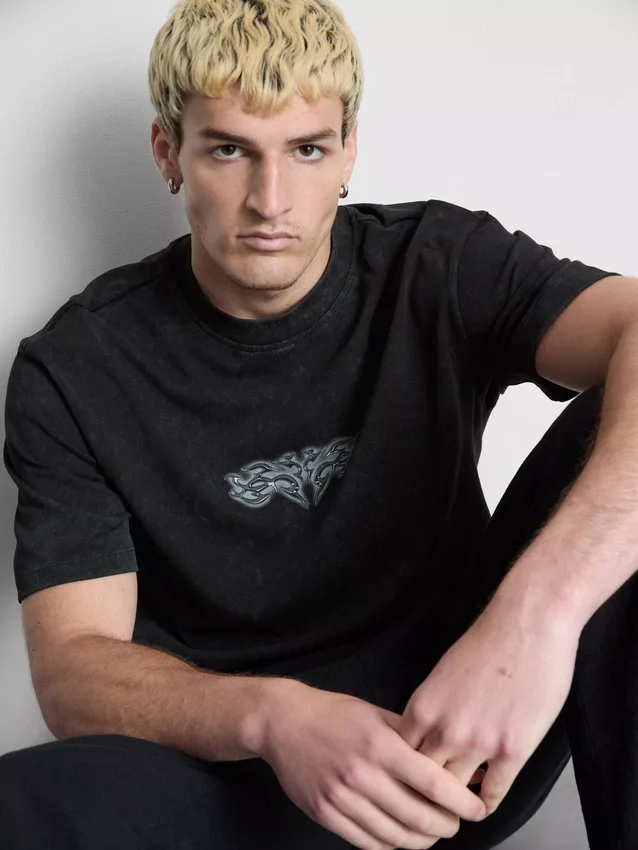 Graphic back print t-shirt