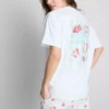 Graphic pajama top
