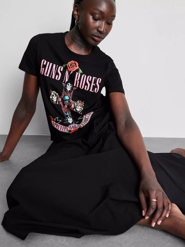 Guns n'roses cotton album music tee
