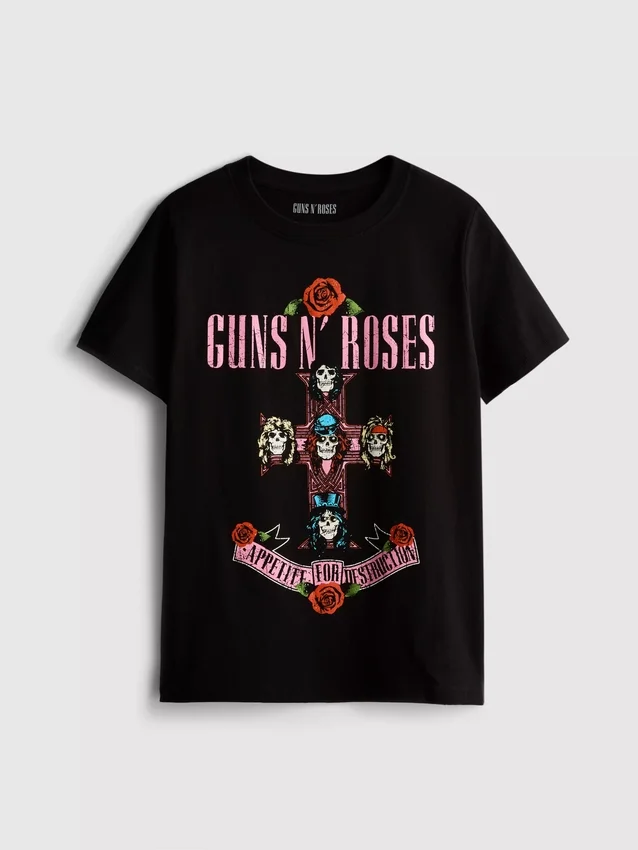Guns n'roses cotton album music tee