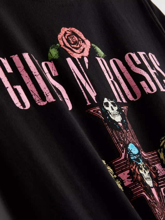 Guns n'roses cotton album music tee