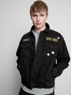 Guns n’ roses cotton denim jacket