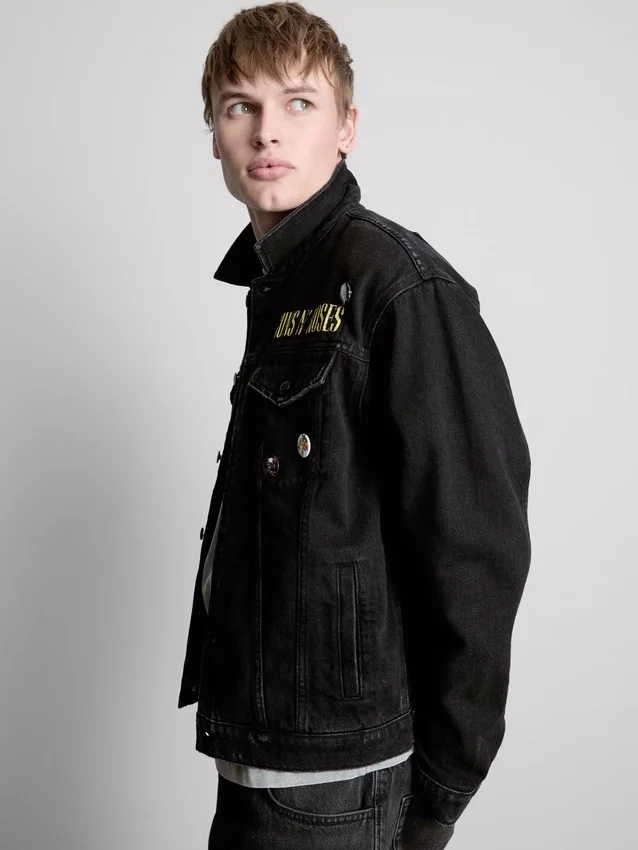 Guns n' roses cotton denim jacket