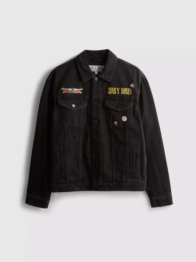 Guns n' roses cotton denim jacket