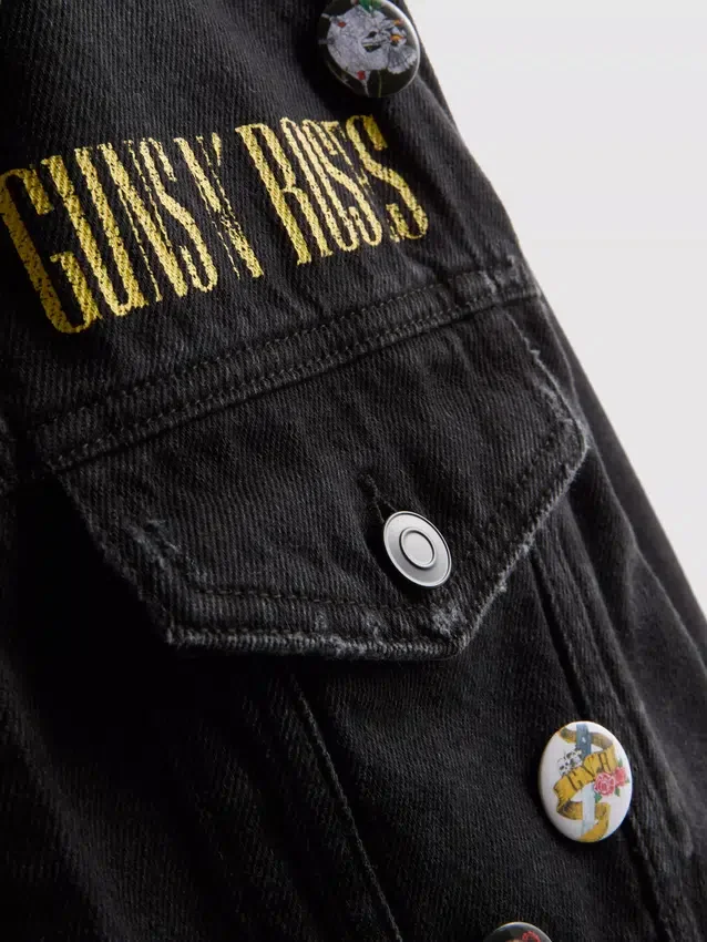 Guns n' roses cotton denim jacket