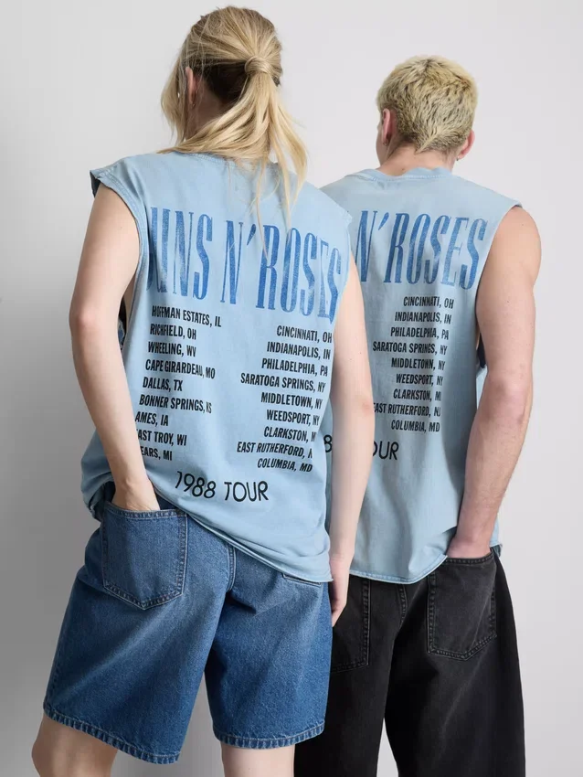 Guns n' roses graphic tank top