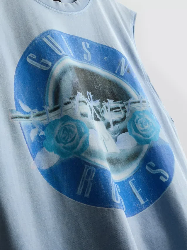 Guns n' roses graphic tank top